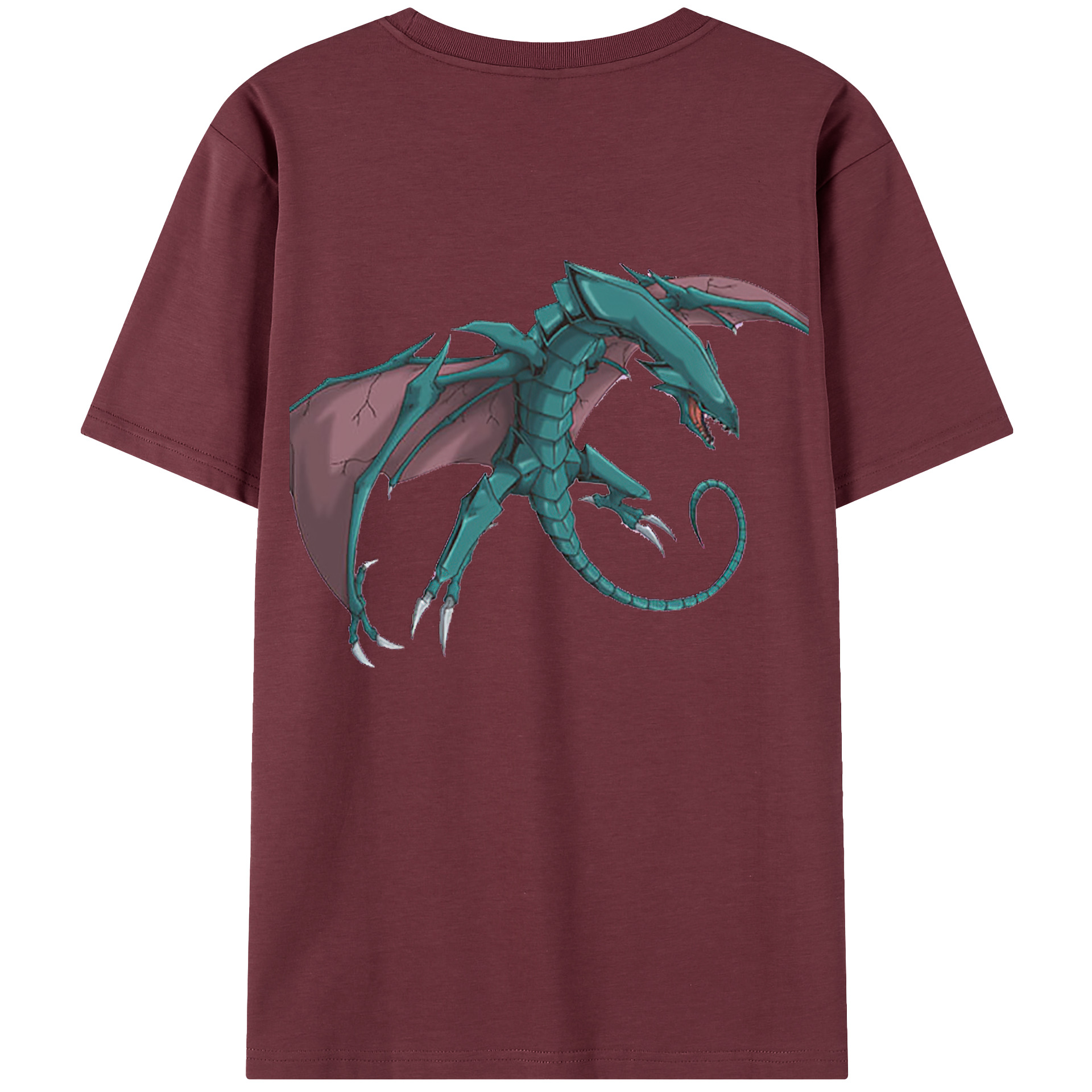 （画像用） 遊☆戯☆王 Yu-Gi-Oh! 綿100％半袖Tシャツ（背面プリント）